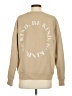Bailey Rose Solid Tan Sweatshirt Size S - photo 2