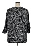 Apt. 9 Black 3/4 Sleeve Blouse Size XL - photo 2
