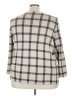 Venus Plaid Ivory Tan Pullover Sweater Size 22 - photo 2