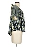Free People Black Short Sleeve Blouse Size XS - photo 4