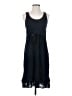 BCBGMAXAZRIA Solid Blue Casual Dress Size S - photo 1