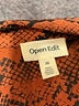 Open Edit Paisley Brown Casual Dress Size XS - photo 7