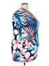 Unbranded Tropical Blue Pink Short Sleeve T-Shirt Size 4X - photo 4