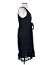 BCBGMAXAZRIA Solid Blue Casual Dress Size S - photo 4