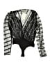 ASOS 100% Polyester Black Bodysuit Size 4 - photo 1