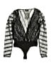 ASOS 100% Polyester Black Bodysuit Size 4 - photo 2