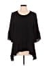 Gibson Black 3/4 Sleeve Blouse Size L (estimated) - photo 1
