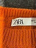 Zara Orange Turtleneck Sweater Size S - photo 7