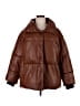 Avec Les Filles 100% Polyurethane Brown Coat Size 1X - photo 1