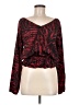 MICHAEL Michael Kors Red Long Sleeve Top Size M - photo 1