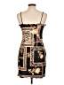 Shein Graphic Brown Cocktail Dress Size 12 - photo 2