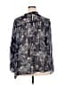 Torrid 100% Polyester Blue Long Sleeve Blouse Size 3X Plus (3) - photo 2