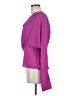 Atlein Collective 100% Polyester Purple Long Sleeve Blouse Size 6 - photo 5