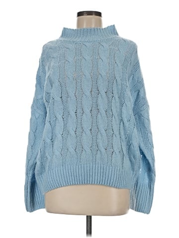 Line & Dot Turtleneck Sweater (view 1)
