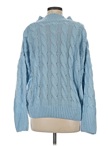 Line & Dot Turtleneck Sweater (view 2)