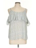 Apt. 9 100% Polyester Silver Sleeveless Blouse Size L - photo 1