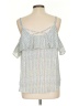 Apt. 9 100% Polyester Silver Sleeveless Blouse Size L - photo 2