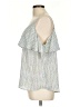 Apt. 9 100% Polyester Silver Sleeveless Blouse Size L - photo 5