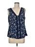 Torrid Blue Sleeveless Blouse Size Med Plus (00) - photo 1