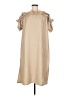 Shein 100% Polyester Tan Casual Dress Size 6 - photo 1