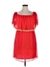 Charming Charlie 100% Polyester Red Cocktail Dress Size XL - photo 1