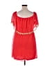 Charming Charlie 100% Polyester Red Cocktail Dress Size XL - photo 2