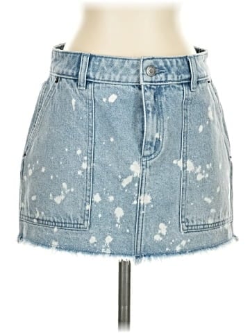 MICHAEL Michael Kors Denim Skirt (view 1)