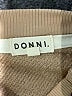 DONNI 100% Polyester Tan Pullover Sweater Size XS - photo 7