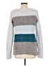 Ellen Tracy Color Block Gray Pullover Sweater Size L - photo 2