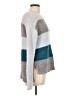 Ellen Tracy Color Block Gray Pullover Sweater Size L - photo 4