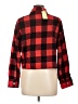 Love Notes 100% Cotton Plaid Red 3/4 Sleeve Button-Down Shirt Size L - photo 2