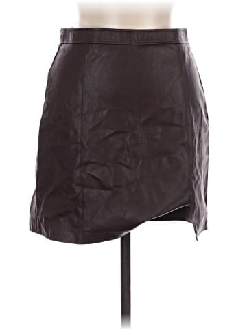 Abercrombie & Fitch Faux Leather Skirt (view 1)