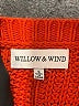 Willow & Wind Orange Pullover Sweater Size S - photo 7