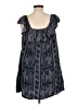 Aqua Blue Sleeveless Blouse Size L - photo 2