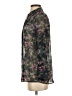 Zara Basic Floral Green Long Sleeve Blouse Size XS - photo 5