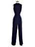 Banana Republic 100% Polyester Solid Blue Jumpsuit Size 4 - photo 2
