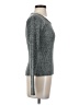 Reference Point Metallic Silver Pullover Sweater Size XS (estimated) - photo 4