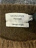 Monoprix femme Brown Pullover Sweater Size S - photo 7