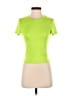 Shein Green Short Sleeve Turtleneck Size S - photo 1