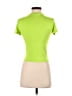 Shein Green Short Sleeve Turtleneck Size S - photo 2