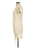 Coco & Shay Solid Ivory Casual Dress Size L - photo 5