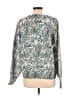 Ann Taylor LOFT Floral Green Pullover Sweater Size L - photo 2