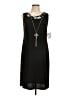 R&M Richards Black Cocktail Dress Size 12 - photo 1