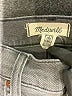 Madewell Gray Jeans Size 26 waist - photo 4