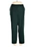 The Limited Solid Green Casual Pants Size 14 - photo 1