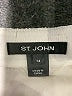 St. John 100% Silk Gray Sleeveless Silk Top Size 14 - photo 7