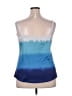 Unbranded 100% Polyester Blue Sleeveless Top Size XXL (estimated) - photo 2