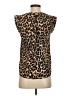 J.Crew 100% Polyester Brown Sleeveless T-Shirt Size 00 - photo 2