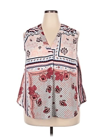 Denim 24/7 Sleeveless Blouse (view 1)