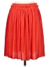 H&M Solid Red Casual Skirt Size S - photo 2